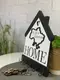 Деревянная ключница в патриотическом стиле Home Ukraine