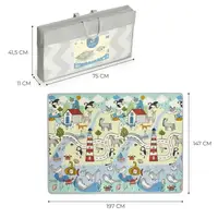 Развивающий коврик Kinderkraft Matty 2 двусторонний (KPMATT200000000)