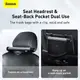 Крепление для мусорных пакетов в авто BASEUS Clean Garbage Bag for Back Seat of Cars |2 rolls trash bag/40pcs| (CRLJD-C01)