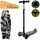 Самокат I-Trike Maxi JR3-055-L-WP8 79-88 см черный