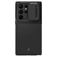 Чехол Spigen для Samsung Galaxy S22 Ultra - Optik Armor, Black (ACS04281)