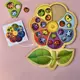 Настольная развивающая игра "Цветик-семицветик-2" Ubumblebees (ПСФ039) PSF039 сортер с карточками