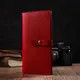 Вертикальное тонкое портмоне для женщин из натуральной кожи Tony Bellucci 22035 Красный