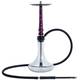 Кальян Tiaga Hookah Astra, нежно-розовый, утончённый стиль, высота 53 см на колбе Craft прозрачная