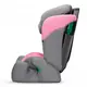 Автокресло детское в машину универсальное KiderKraft Comfort Up i-Size Pink / Авто кресло для девочки серо-роз