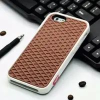 Силиконовый чехол для iPhone SE/5S/5 - Vans Подошва , Коричневый+белый