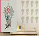 Трафарет толстый 5 мм для создания объемных рисунков на стенах (600х300)