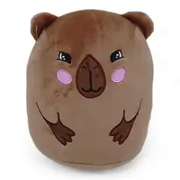Мягкая игрушка Копиця Капибара 00173-9 25 см коричневая