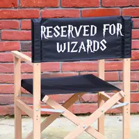 Стілець садовий дерев'яний Reserved for wizards (STS_25J020)