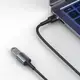 Кабель Baseus Cafule USB3.0 Male to USB3.0 Female 2A 1m, Dark gray (CADKLF-B0G)