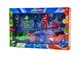 Игровой набор Yufeng Герои в масках с транспортом 4 фигурки. Multicolor (6717)