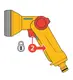 Пистолет - распылитель HoZelock 2672 Rose-Gun