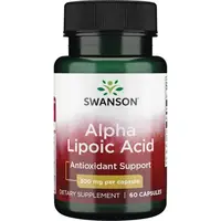 Натуральная добавка Swanson Alpha Lipoic Acid 300 mg, 60 капсул