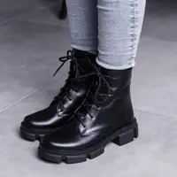Черевики жіночі Fashion Neighme 3439 36 розмір 23,5 см Чорний
