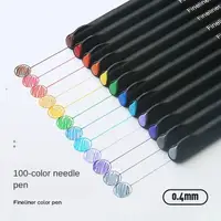 Набір різнокольорових лінерів Fineliner Color 12 кольорів, професійний набір лінерів для скетчів та малювання!