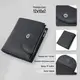Удобный женский кошелек с монетницей из натуральной кожи ST Leather 22711 Черный