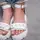 Женские босоножки Fashion Maple 3621 41 размер 26 см Белый