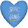 Подушка сердце Shine like the stars 37x37 см (4PS_WOL027)
