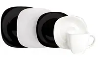 Столовый сервиз Carine Black&White 30 пр LUMINARC N1500