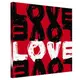 Картина на холсте Love 50х50 см (H5050_LV089)
