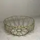Фруктовница DecorArt "Зетка" 15x26 см Золотой
