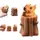 Игрушка антистресс Фуфлик - Выпрыгивающая белка 6х6 см 0300