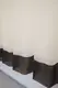 Кухонная занавесь на карниз 1,5-2м. Цвет бежевый с венге. Код 047к