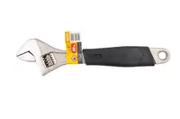 Ключ розвідний MASTERTOOL, 300 мм, 0 – 35 мм, C45/Ni. Black (76-0124)