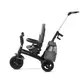 Велосипед детский трехколесный с родительской ручкой KiderKraft EASYTWIST Platinum Grey / Коляска толокар