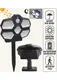 Уличный светильник Solar Induction Lamp SH-580A • LED фонарь с солнечной панелью и датчиком движения