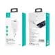 Адаптер сетевой USAMS T37 Super Si Fast Charger US-CC128 |1USB/1Type-C, 20W, PD3.0/QC|