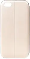 Чехол-книжка TOTO Book Rounded Leather Case Apple iPhone 5/5s/SE Gold