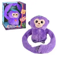 Мягкая игрушка интерактивная Обезьяна Bambi MP 2304 (violet)