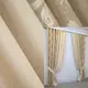 Комбинированные (2шт. 1,5х2,75м.) шторы из ткани лен-блэкаут. Цвет бежевый. Код 014дк (808-1162ш) 10-777