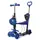Самокат 5в1 iTrike Maxi JR 3-027-BL blue
