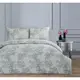Постельное белье евро Arya Simple Living Meyra AR-A107001 сатин 200x220 см