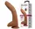 Фаллоимитатор на присоске Baile Beautiful ALEX 10.6'' Brown
