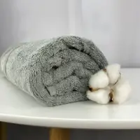 Рушник банний бамбукове Cestepe Туреччина 5867 сіре 70х140 см