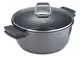 Кастрюля TITAN-GRAY с антипригарным покрытием на 3,4 л Bergner BG-7928-GY