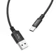 Кабель USB Hoco X14 Times Speed Type-C H-X14-TS-TC 1 м черный