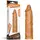 Насадка на пеніс Add 2" Pleasure X Tender, Brown без вібрації