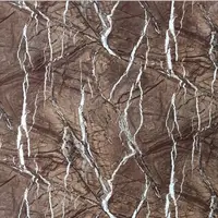 Декоративная ПВХ плита коричневый мрамор 600*600*3mm (S) SW-00001622