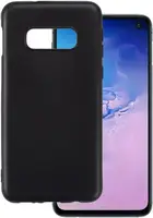 Силиконовый матовый чехол для Samsung Galaxy S10e - Черный