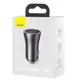 Адаптер автомобильный Baseus Golden Contactor Max Dual Fast Charger Car Charger |2USB, QC/PD, 60W/3A|