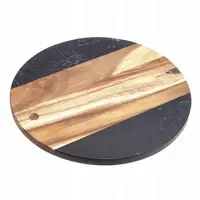 Разделочная доска Kamille KM-10083 25 см черная