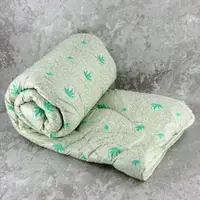 Ковдра закрита холлофайбер ALOE VERA (Мікрофібра) Двоспальна Євро 200х220 55073