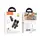 Микрофон HOCO Type-C/Lightning Fair wireless microphone L20A |2.4G, 5-15m, 3-4h|