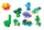 Детский конструктор Technok Toys 22 DINOPERK динозавры машинки деревья 190 элементов. Multicolor (184405)