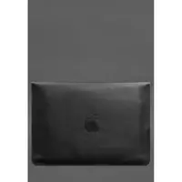 Шкіряний чохол-конверт на магнітах для MacBook Air 15 (2023) Чорний