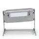 Приставная кроватка-люлька Kinderkraft Neste Up Grey Light Melange (KKLNESTGRY000N)
